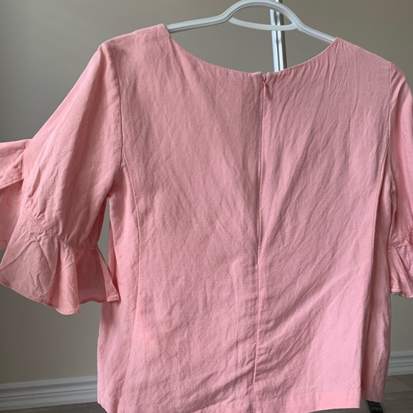 CLUB MONACO Frill Top - Picture 2 of 5